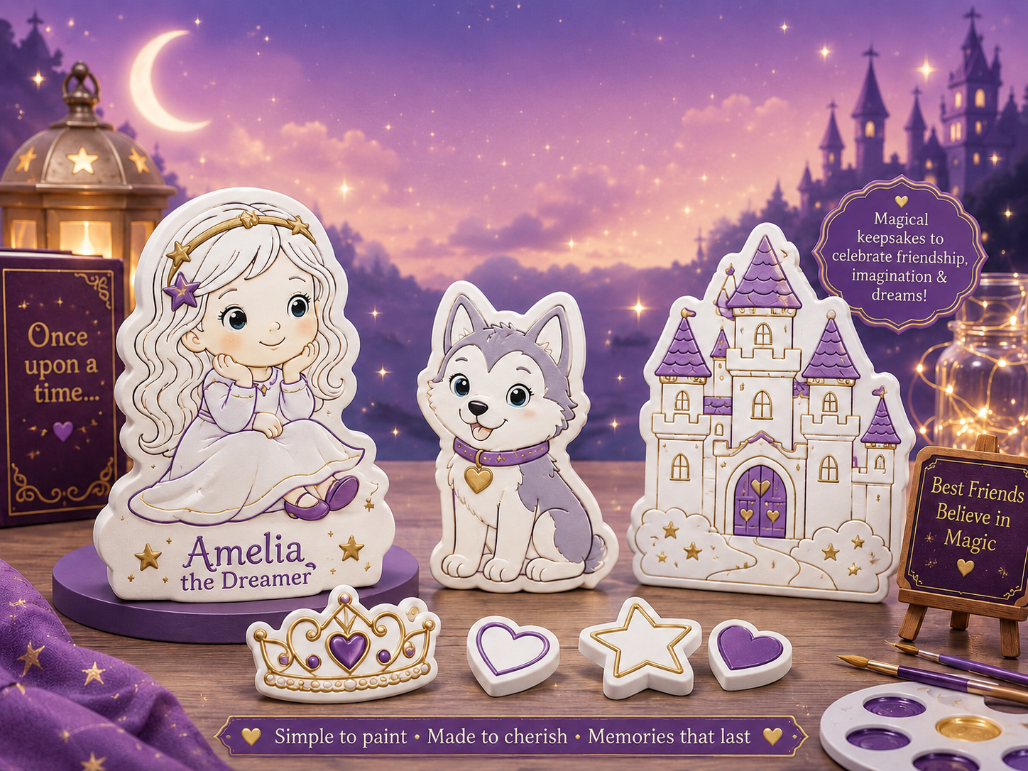 Enchanted Best Friends Storybook Keepsakes preview