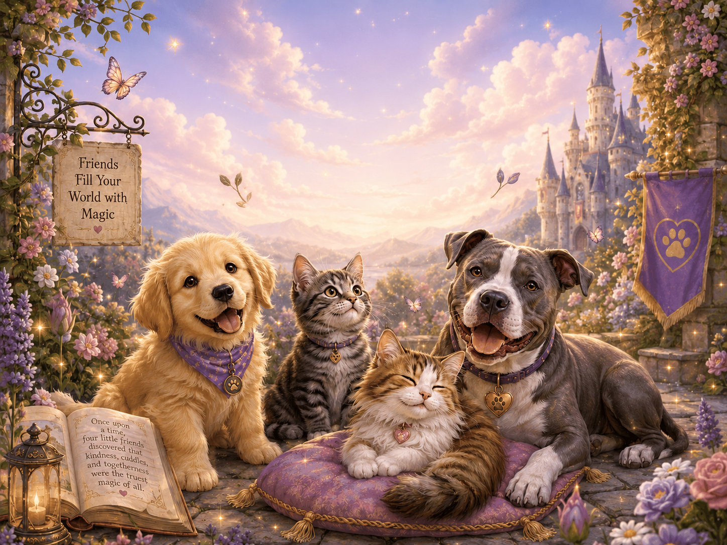 Enchanted Paw Pals collection artwork