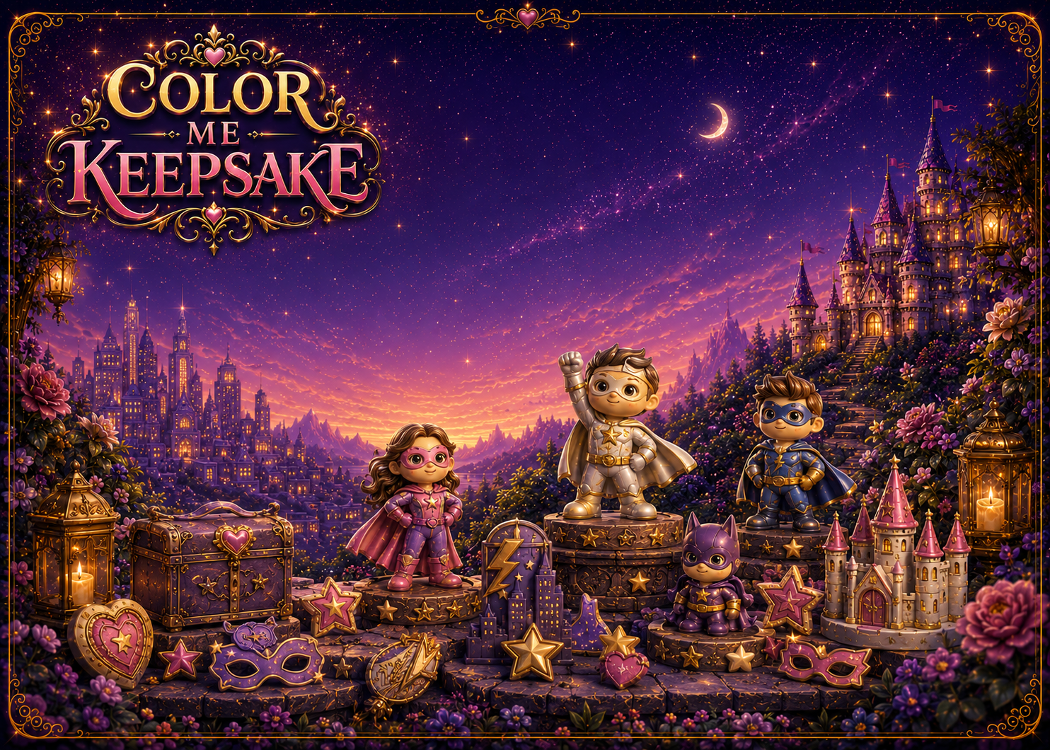 Sculpted Keepsakes premium storybook figurines