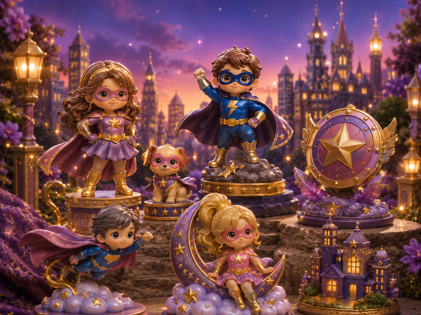 Superheroes Character Collection premium preview artwork