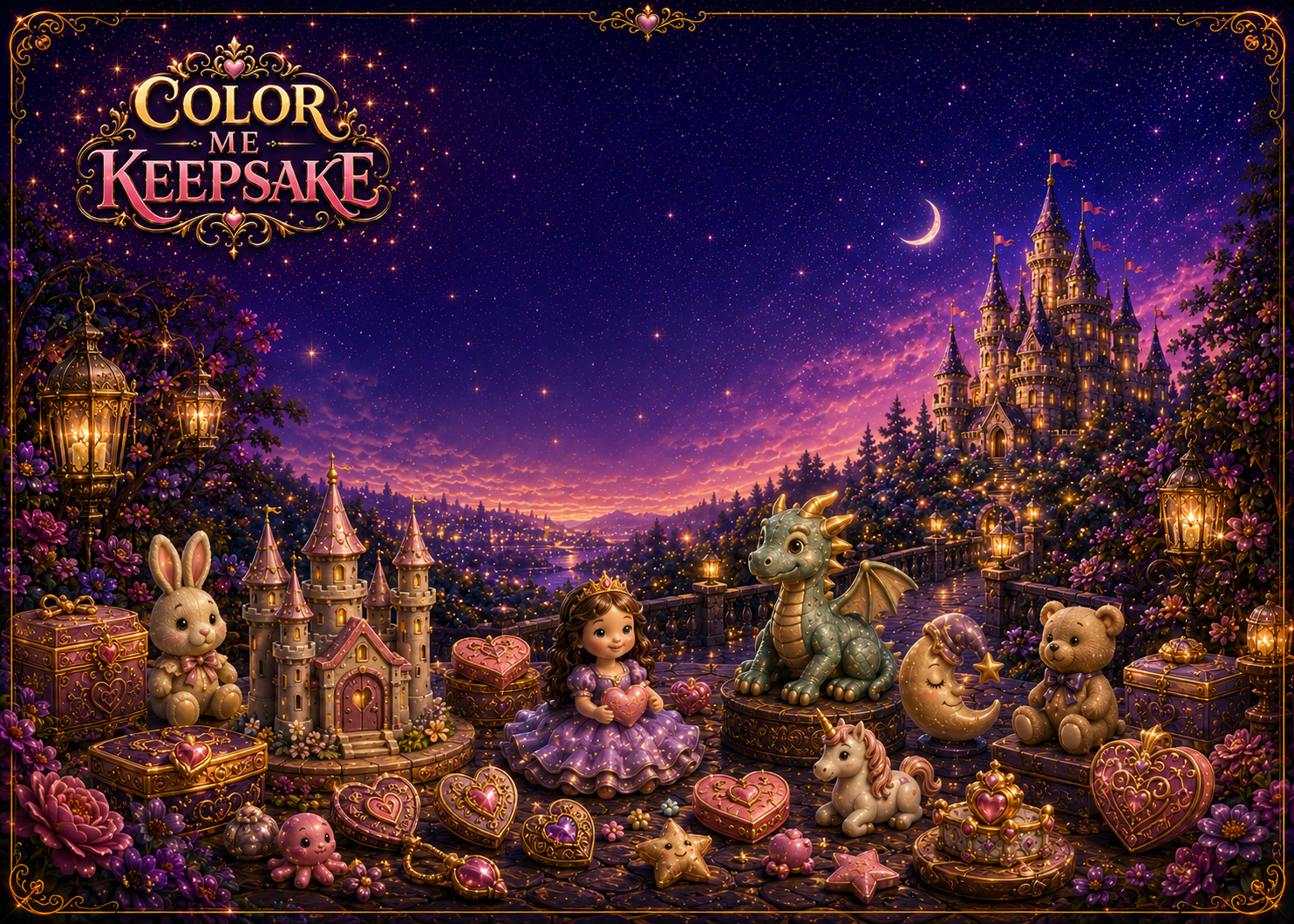 Storybook Keepsakes magical paintable treasures