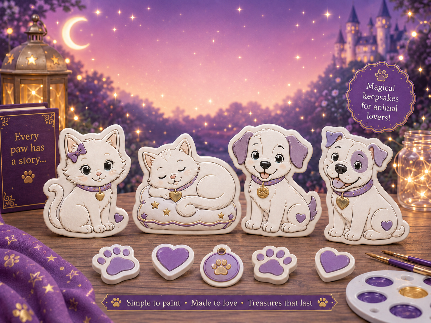 Enchanted Paw Pals Storybook Keepsakes preview